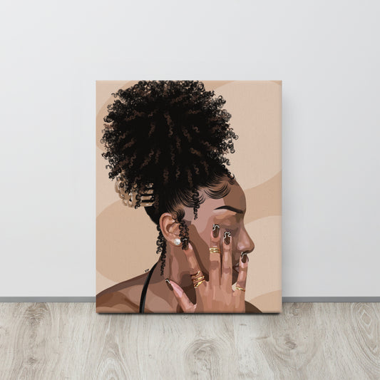 “Power Puff” Canvas