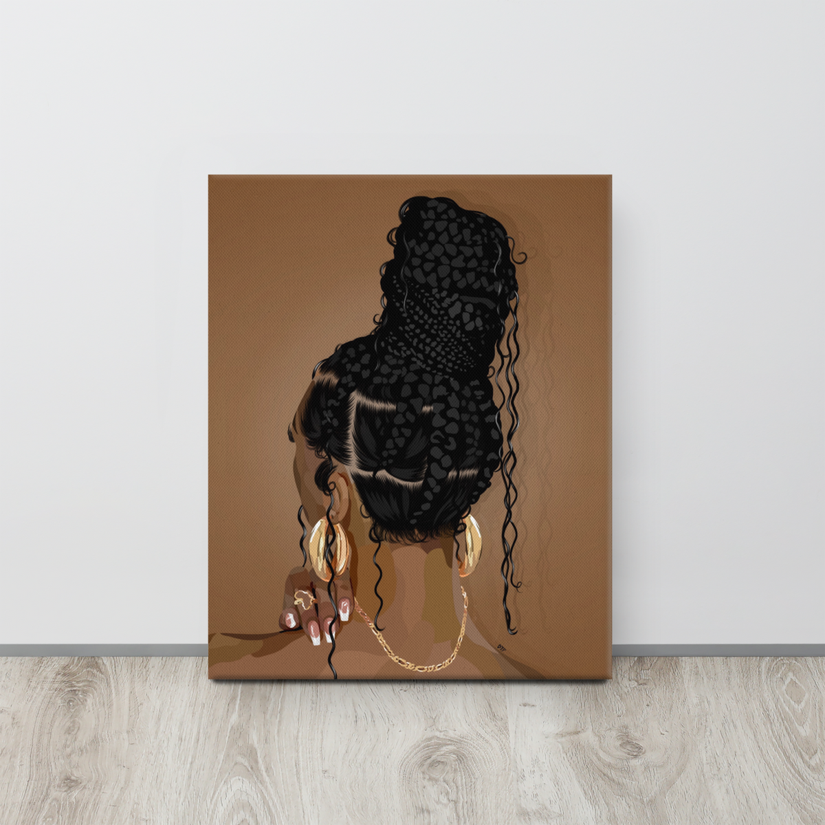 “Boho Braids” Canvas