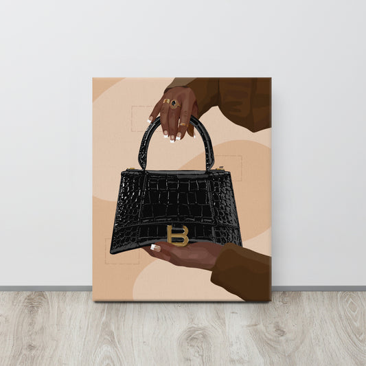 ”Balenci Babe” Canvas