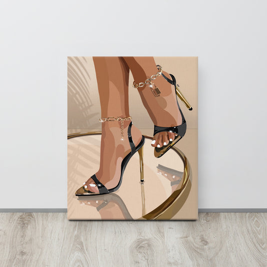 “Heel of the Day II” Canvas