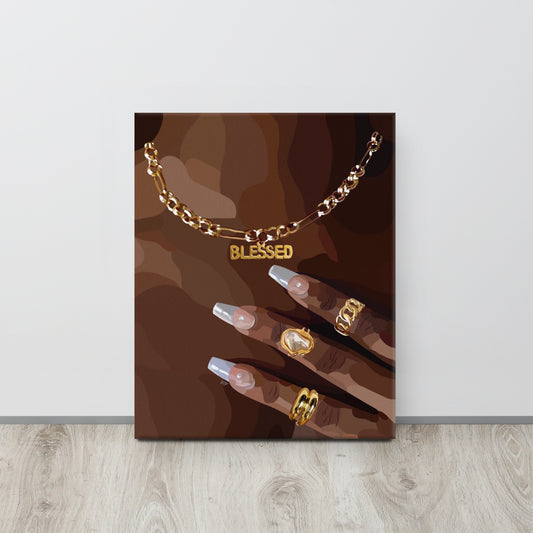 “Blessed” Canvas