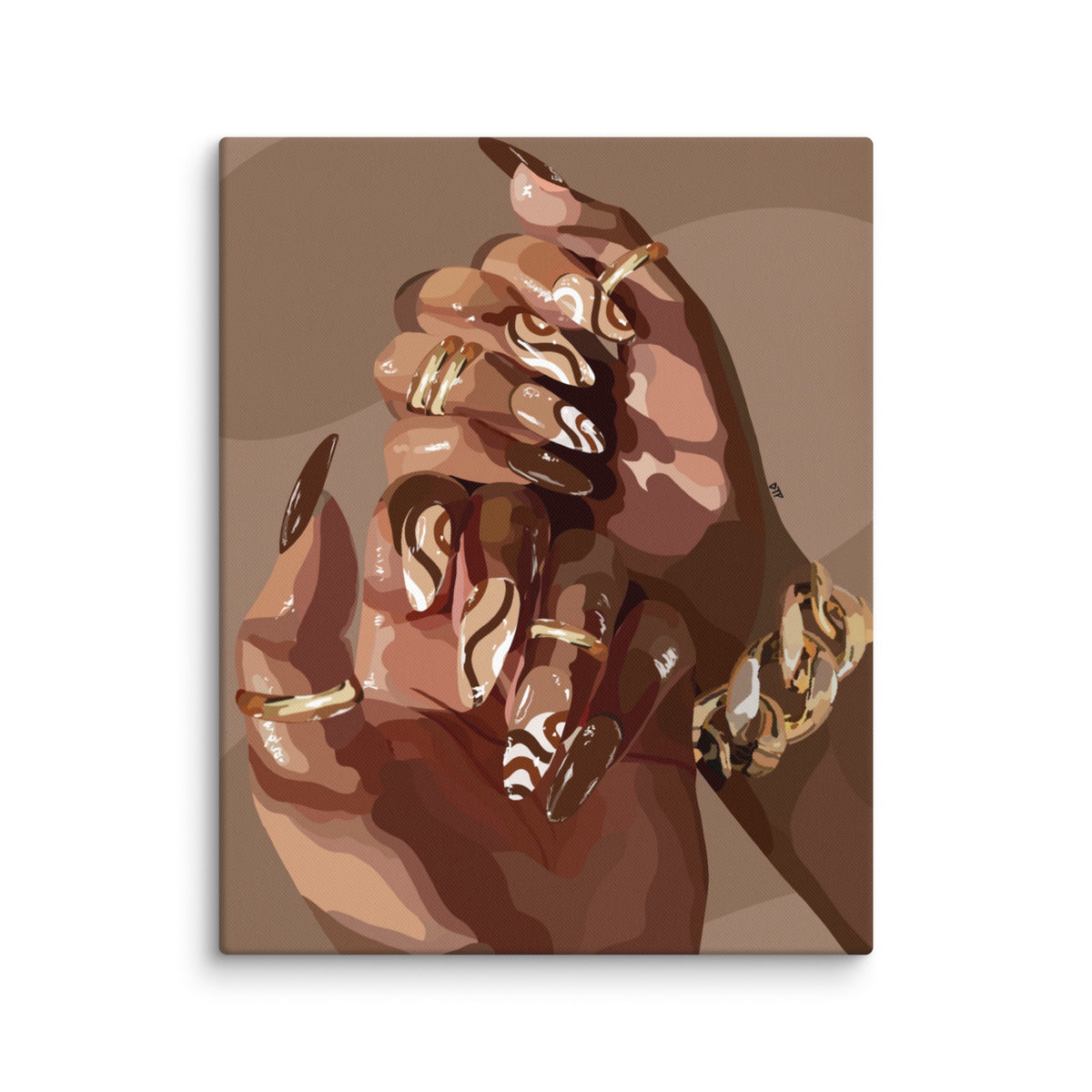 “Swirl” Canvas
