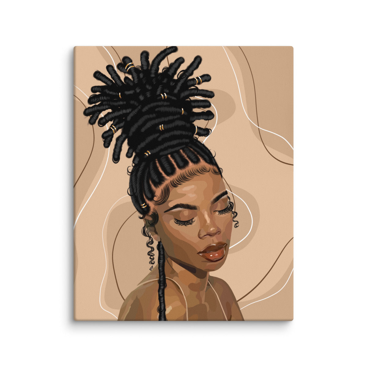 ‘Loc’d” Canvas