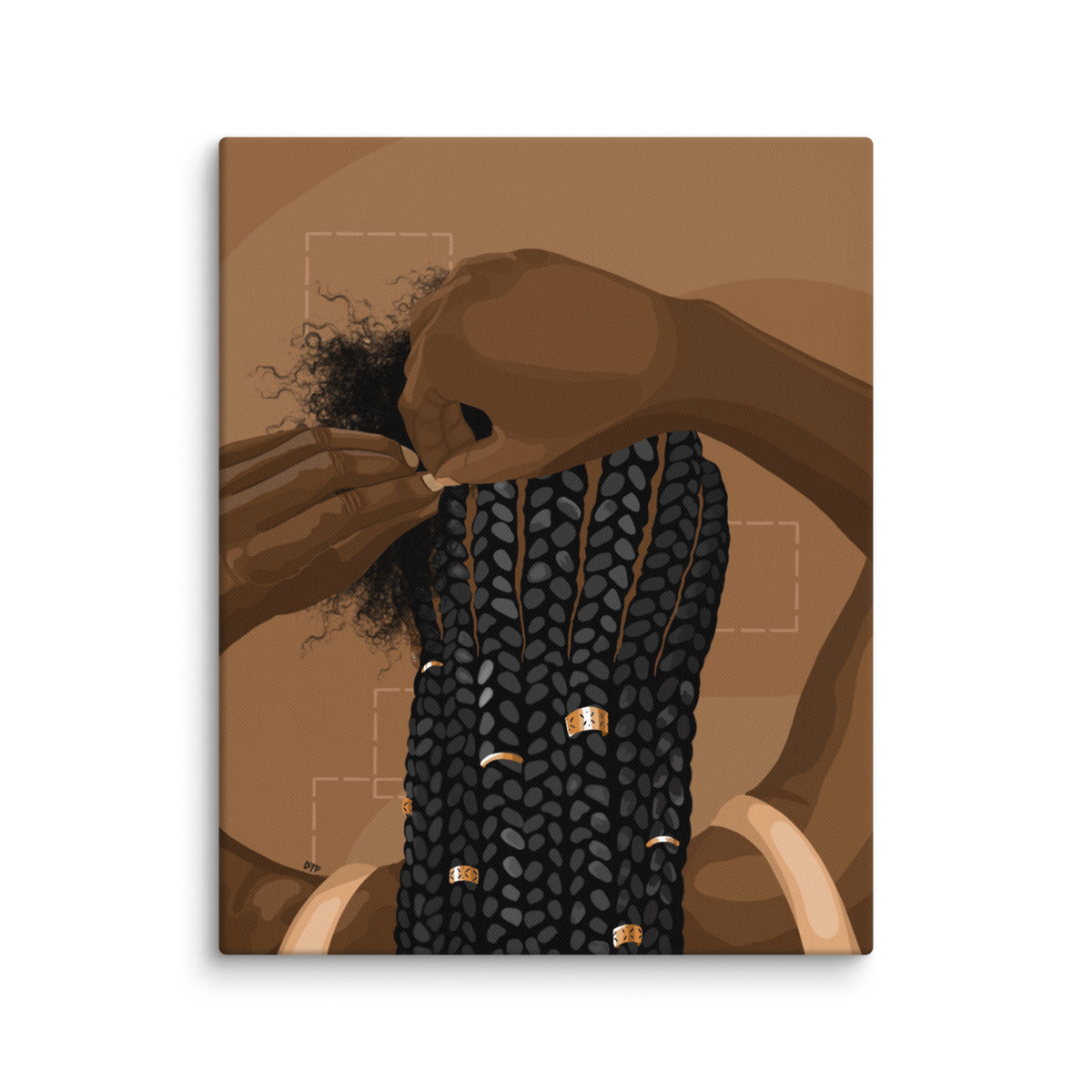 ”Category is Hair” Canvas