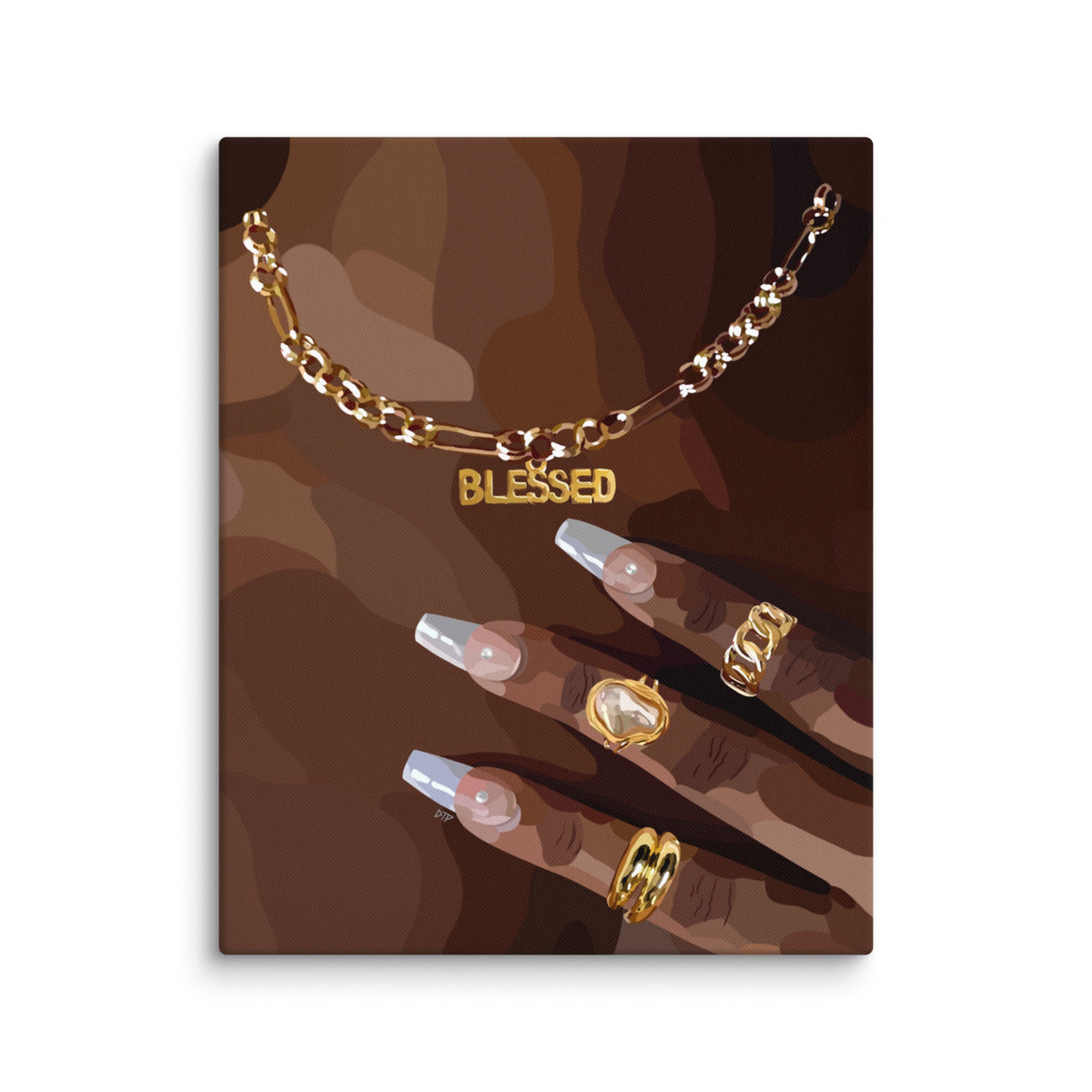 “Blessed” Canvas