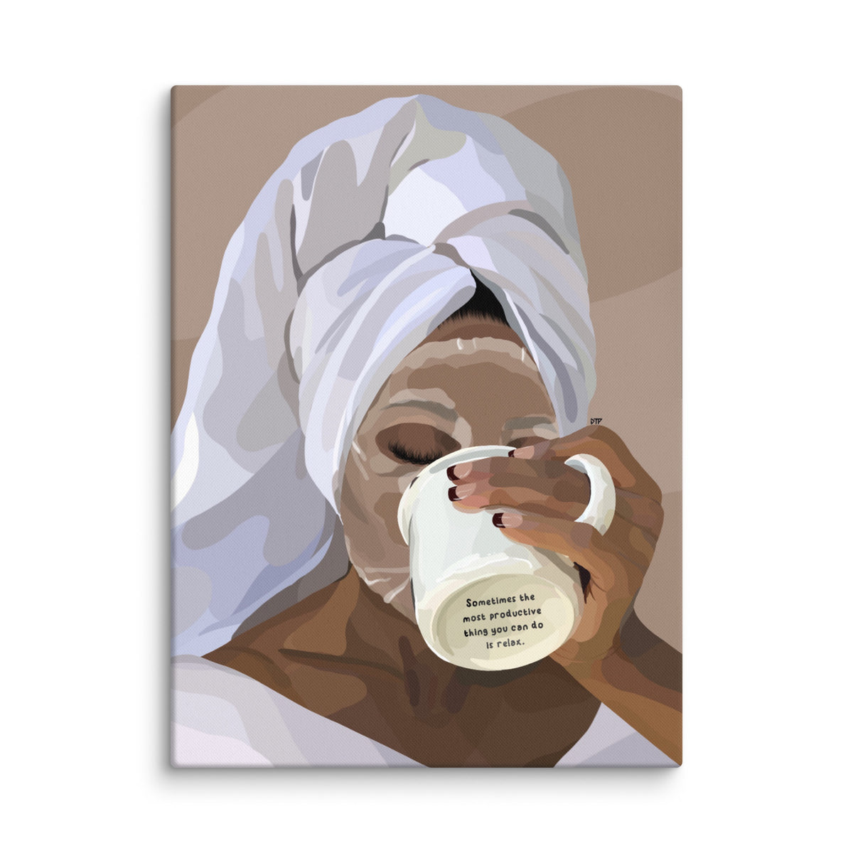 “Please Relax” Canvas