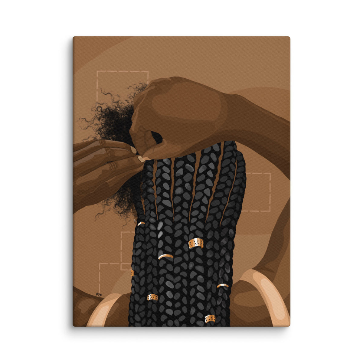 ”Category is Hair” Canvas