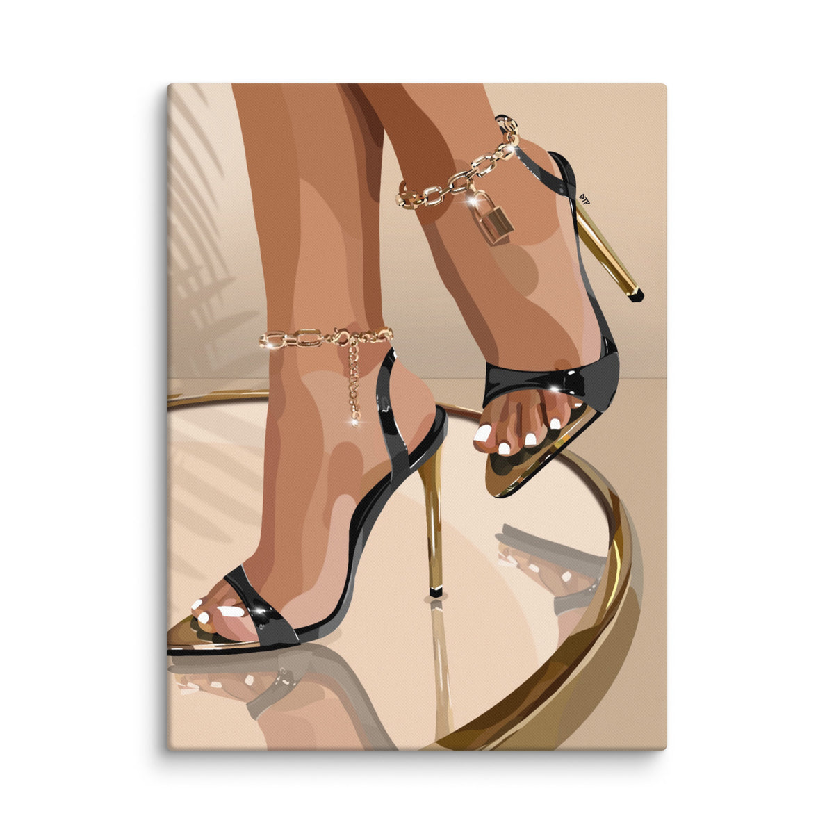 “Heel of the Day II” Canvas