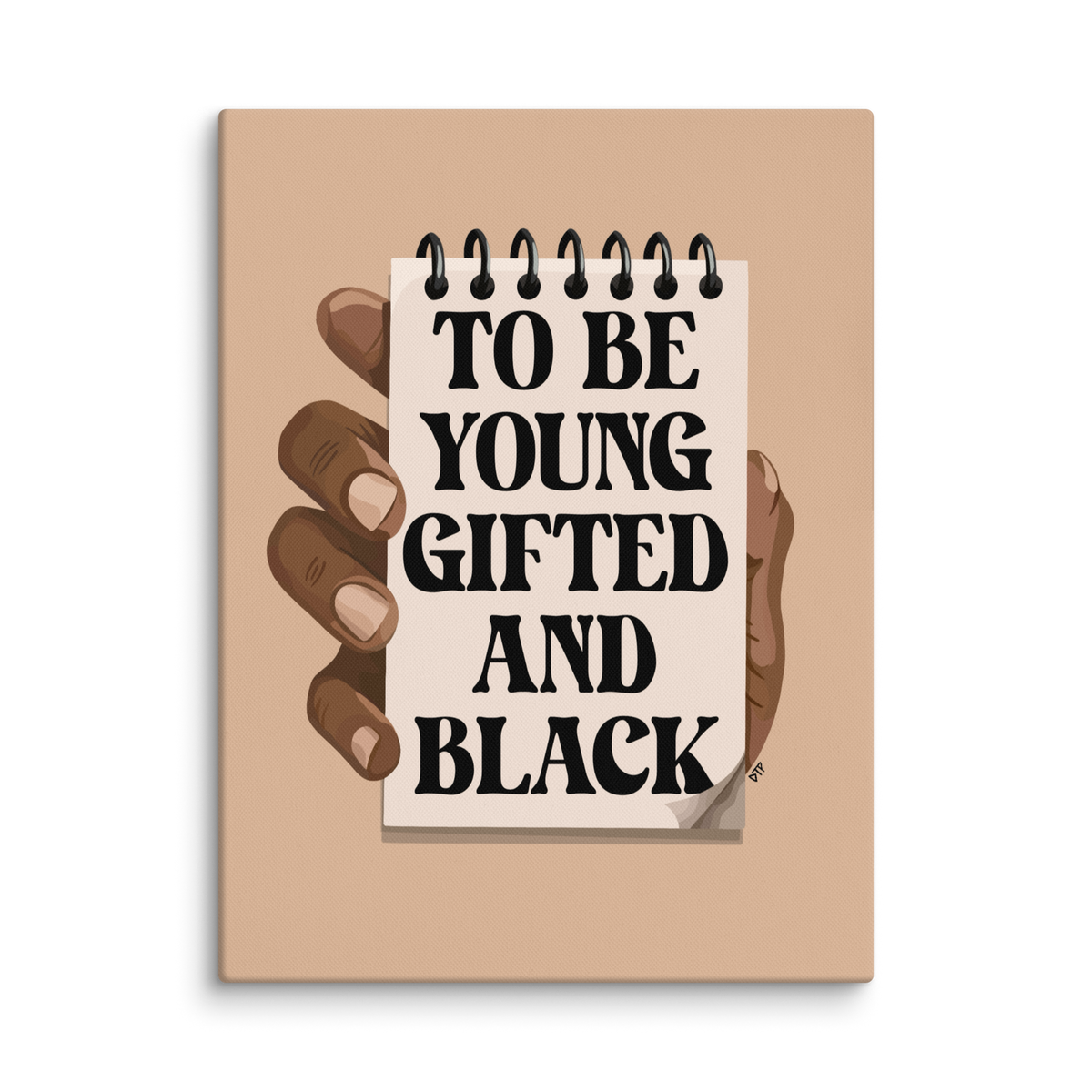 “Gifted & Black” Canvas