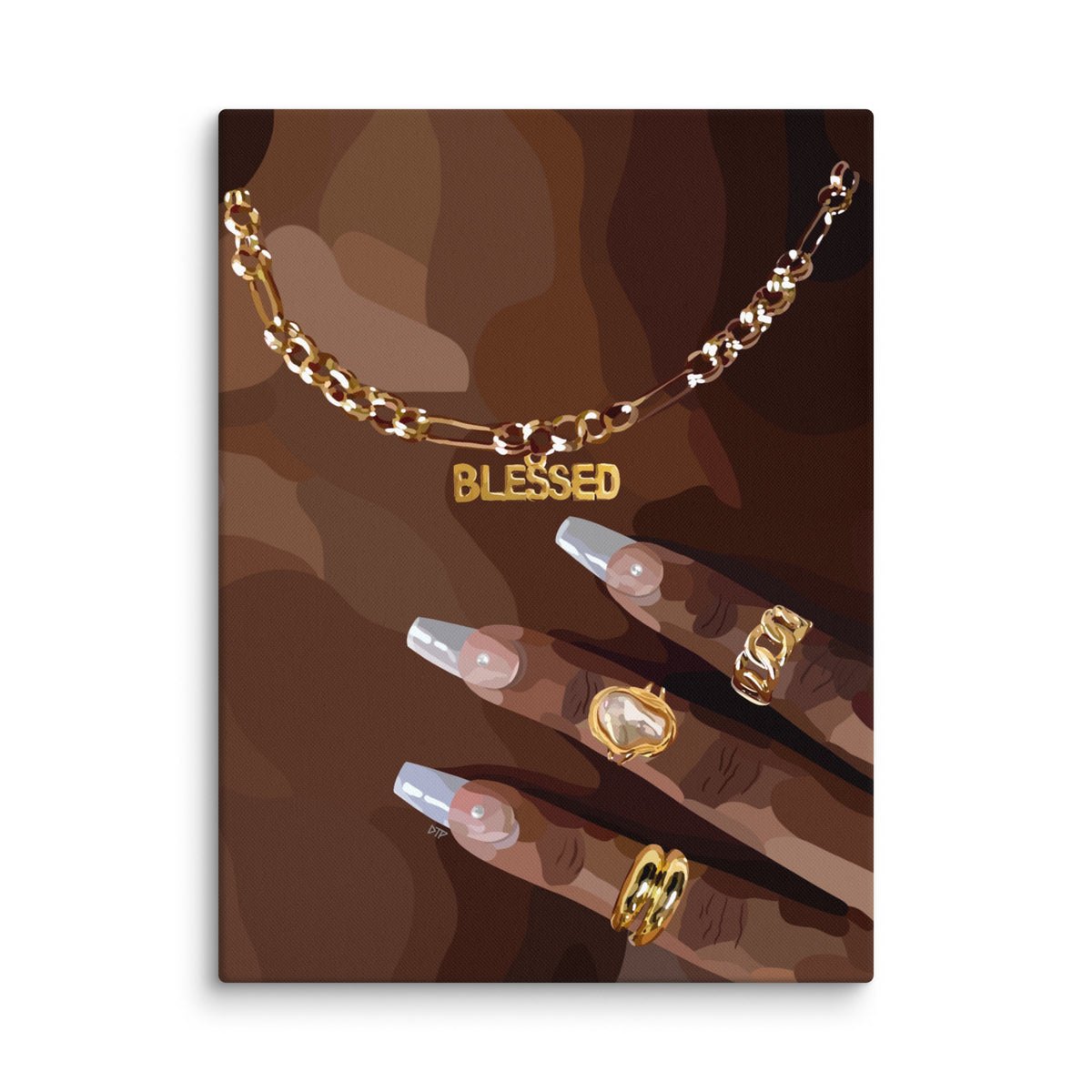 “Blessed” Canvas