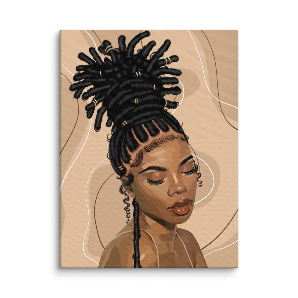 ‘Loc’d” Canvas