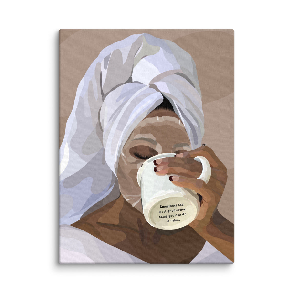 “Please Relax” Canvas