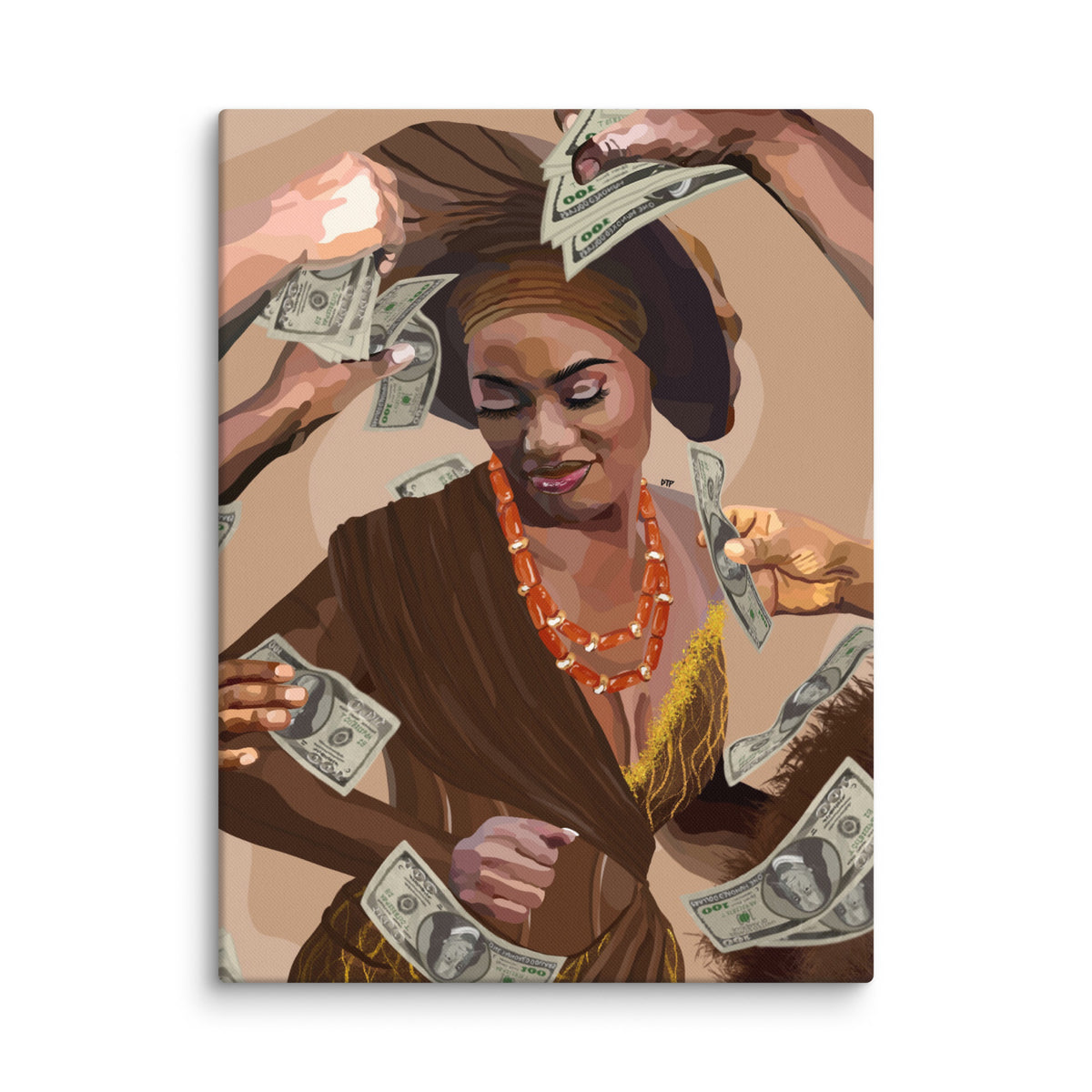 ”The Celebrant” Canvas