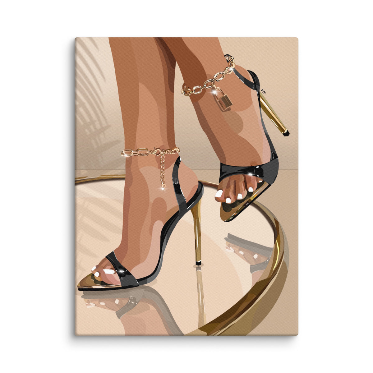 “Heel of the Day II” Canvas