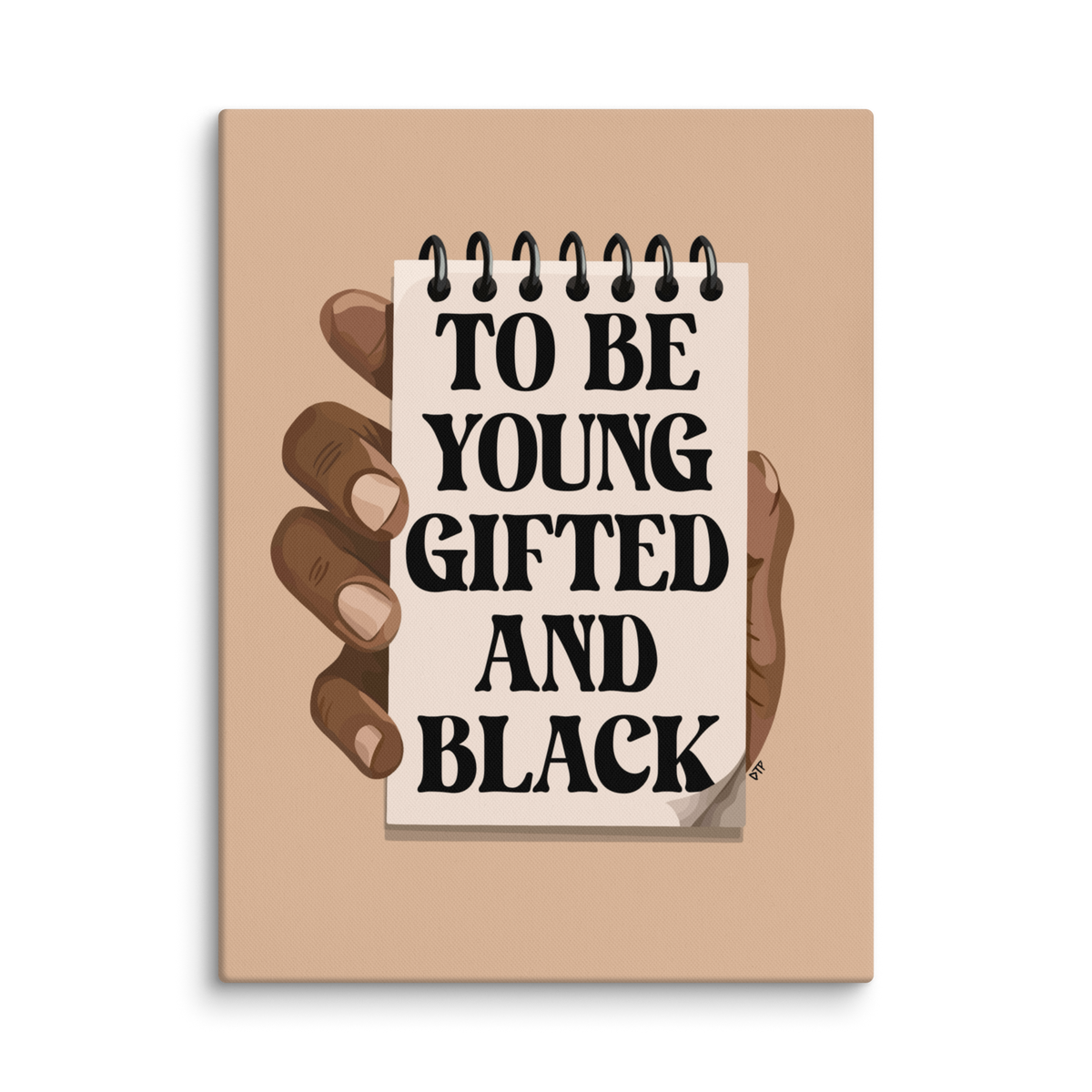 “Gifted & Black” Canvas