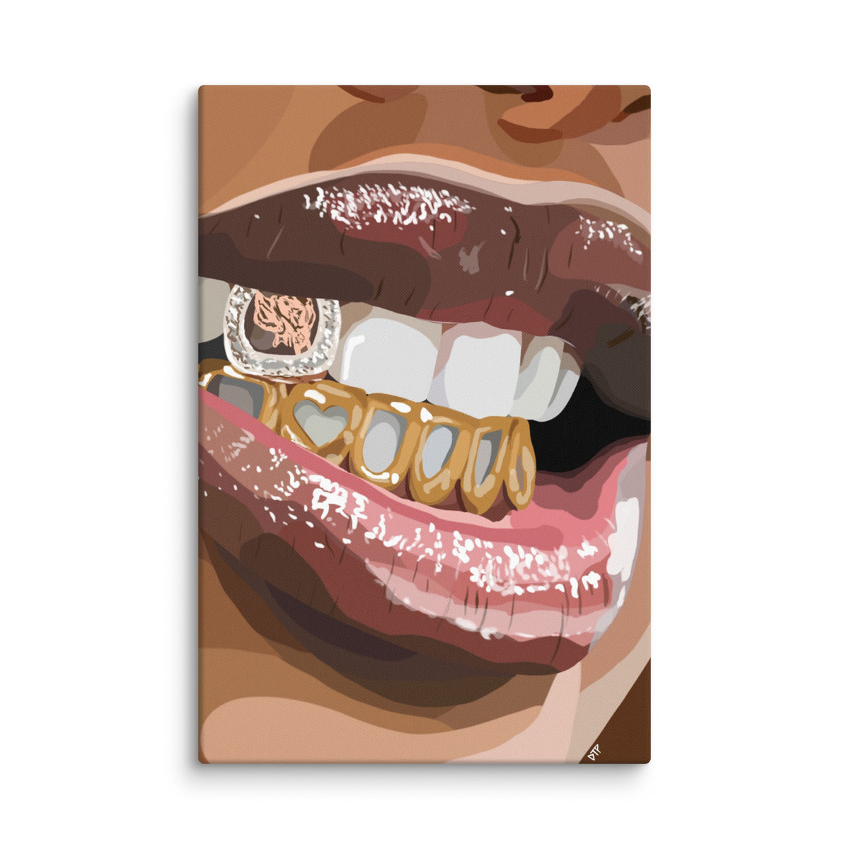 “Grillz II” Canvas