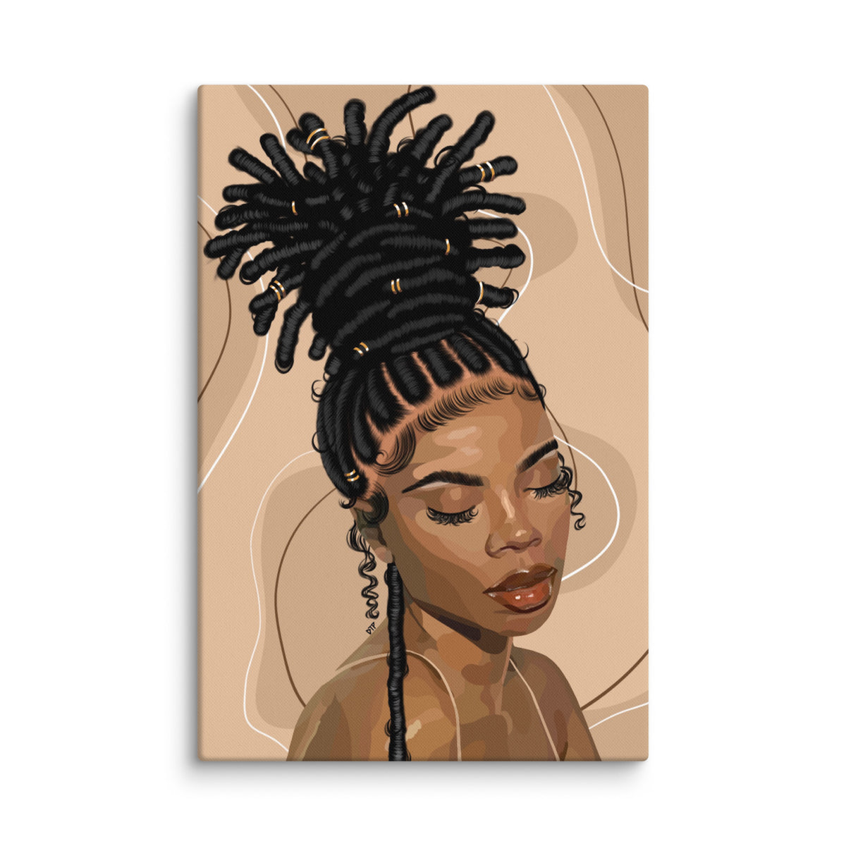 ‘Loc’d” Canvas