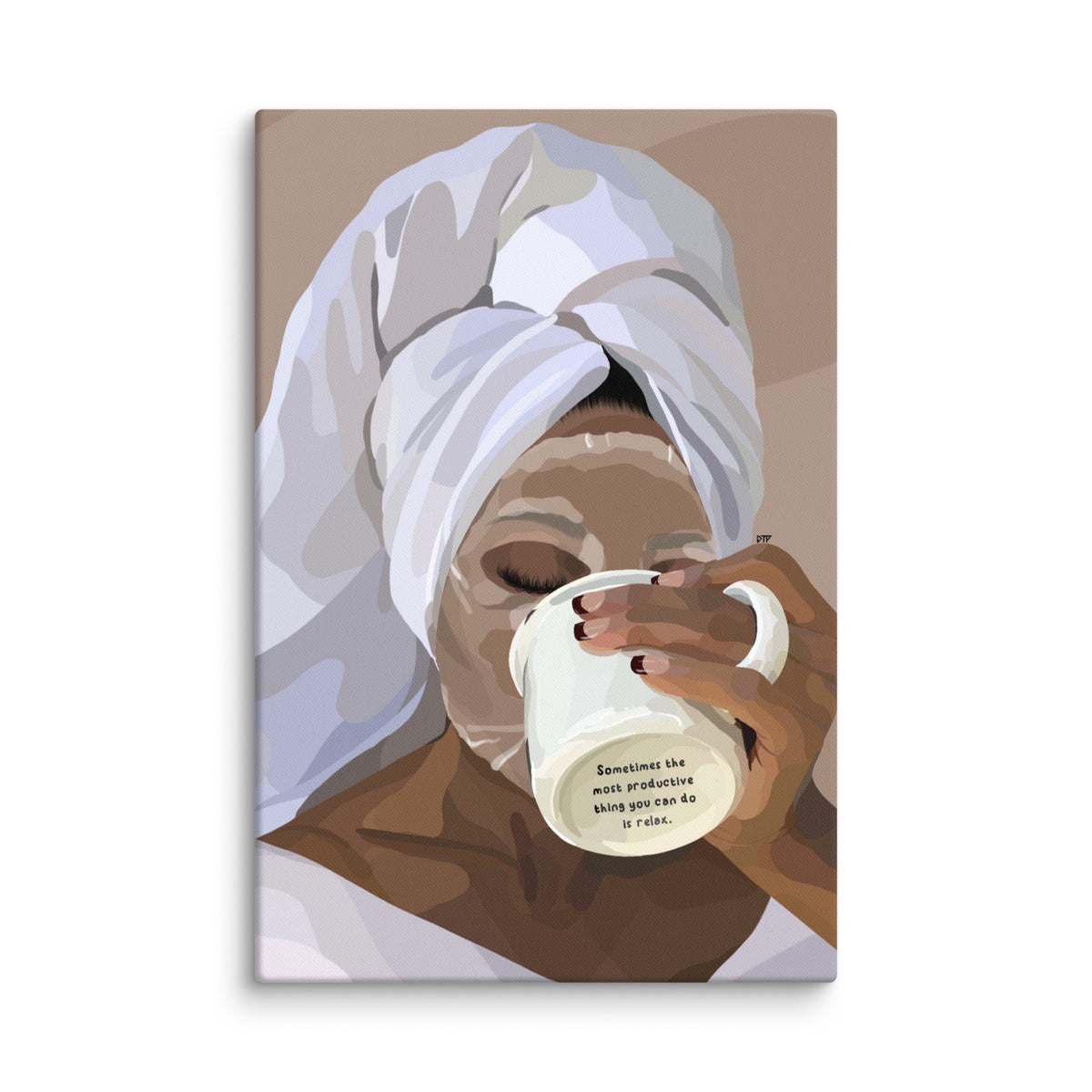 “Please Relax” Canvas