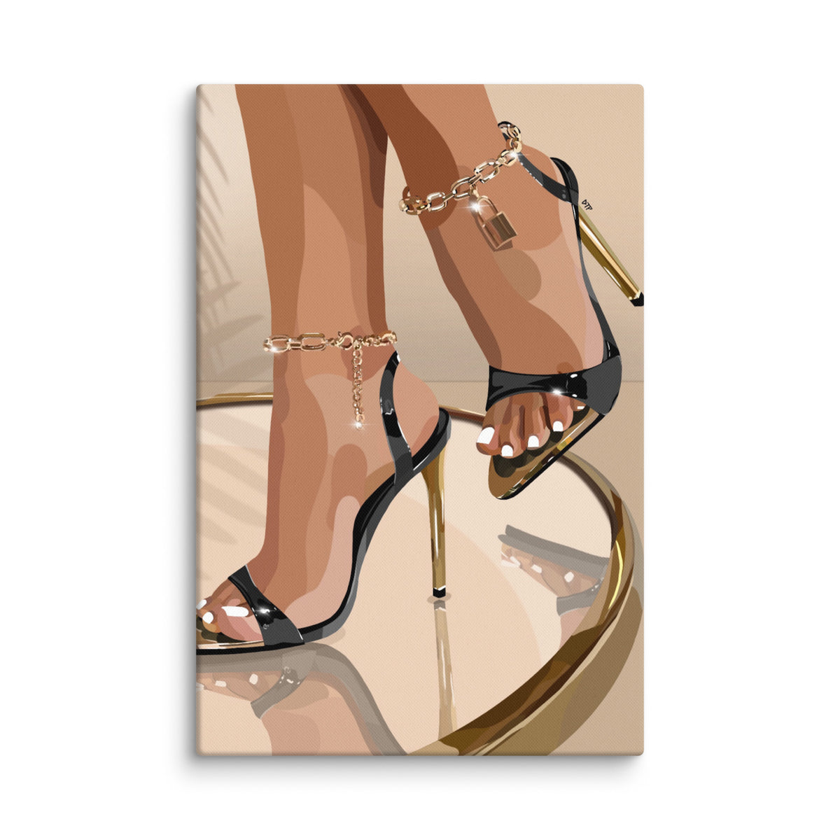 “Heel of the Day II” Canvas