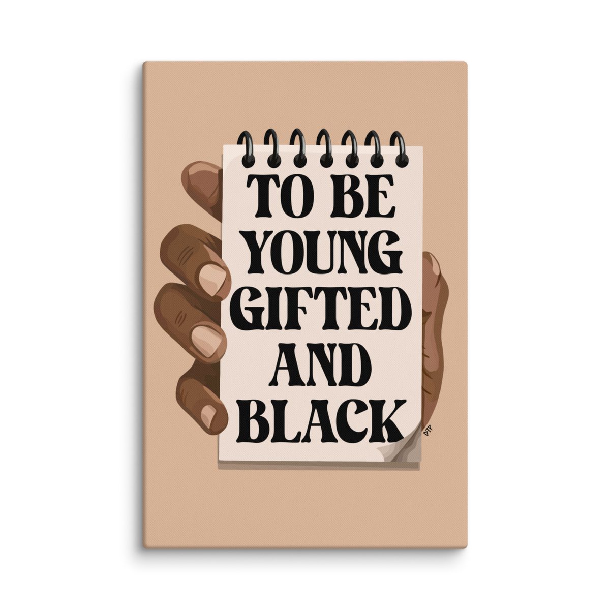 “Gifted & Black” Canvas