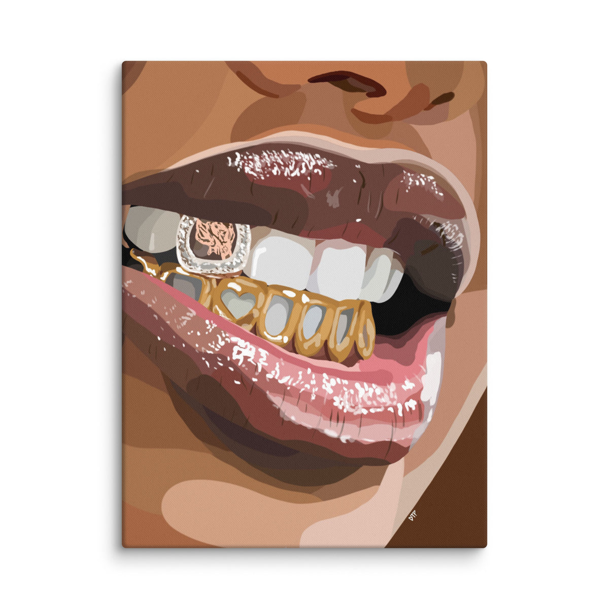 “Grillz II” Canvas