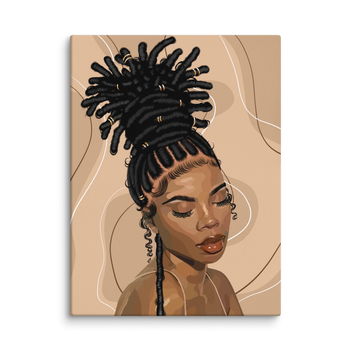 ‘Loc’d” Canvas