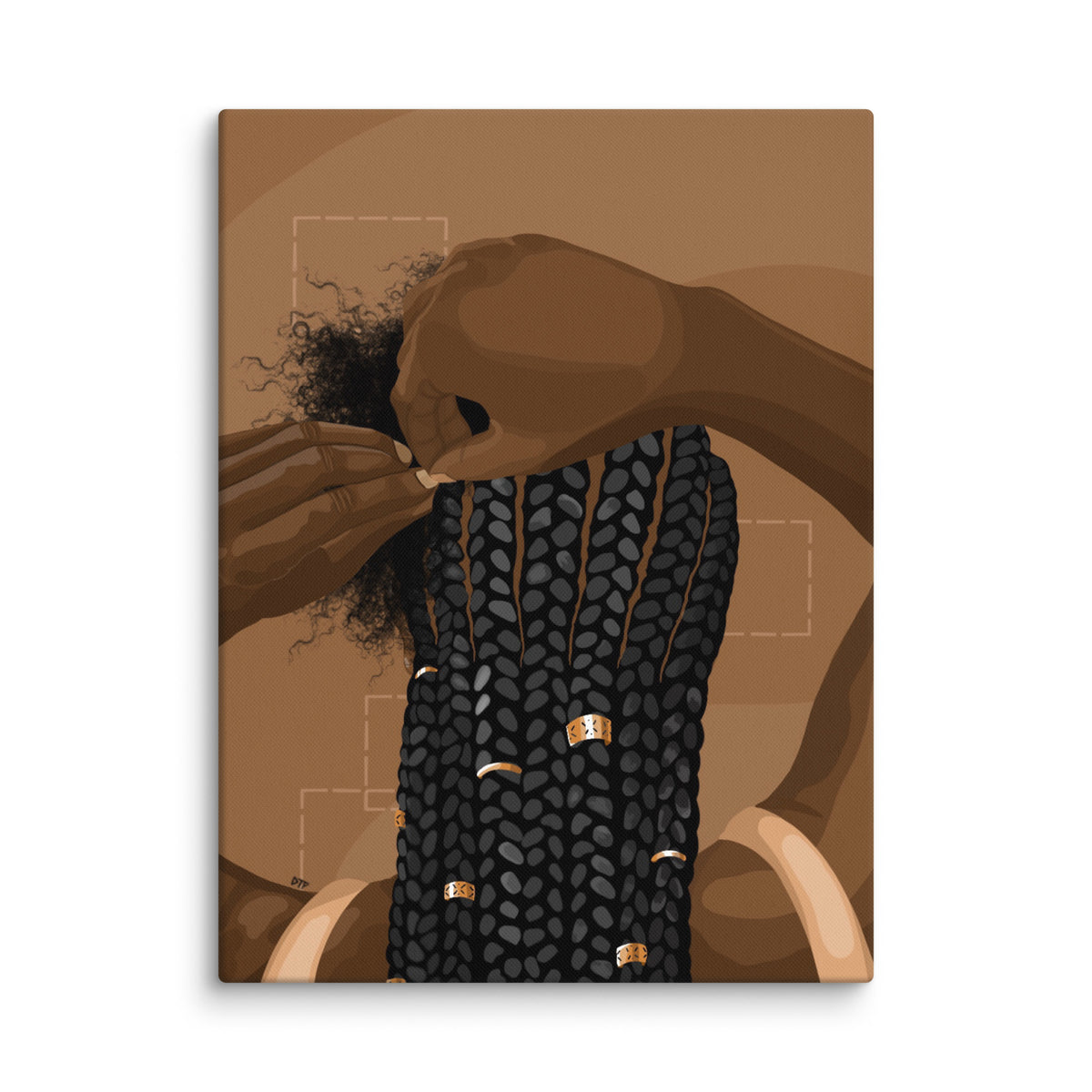 ”Category is Hair” Canvas