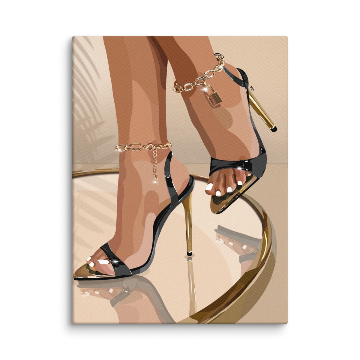 “Heel of the Day II” Canvas