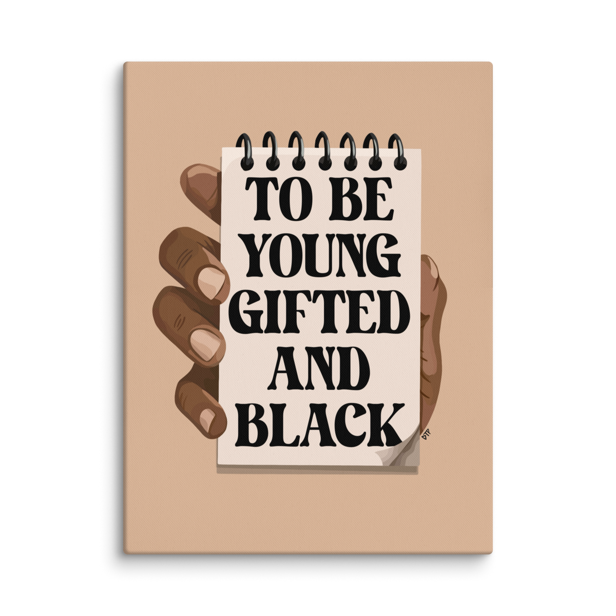 “Gifted & Black” Canvas