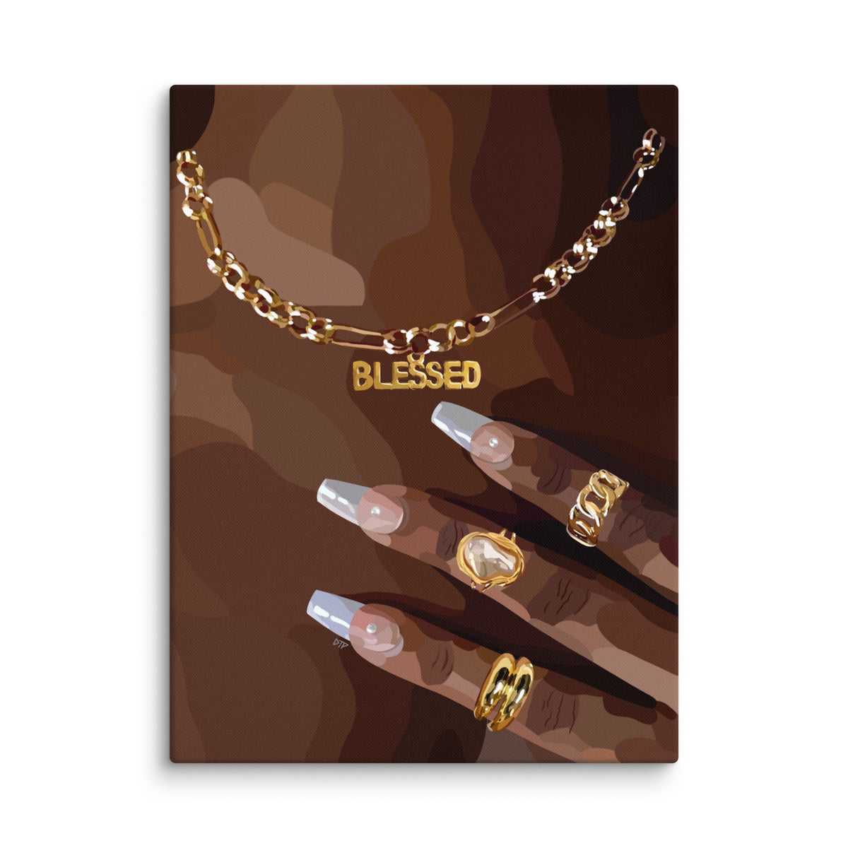 “Blessed” Canvas