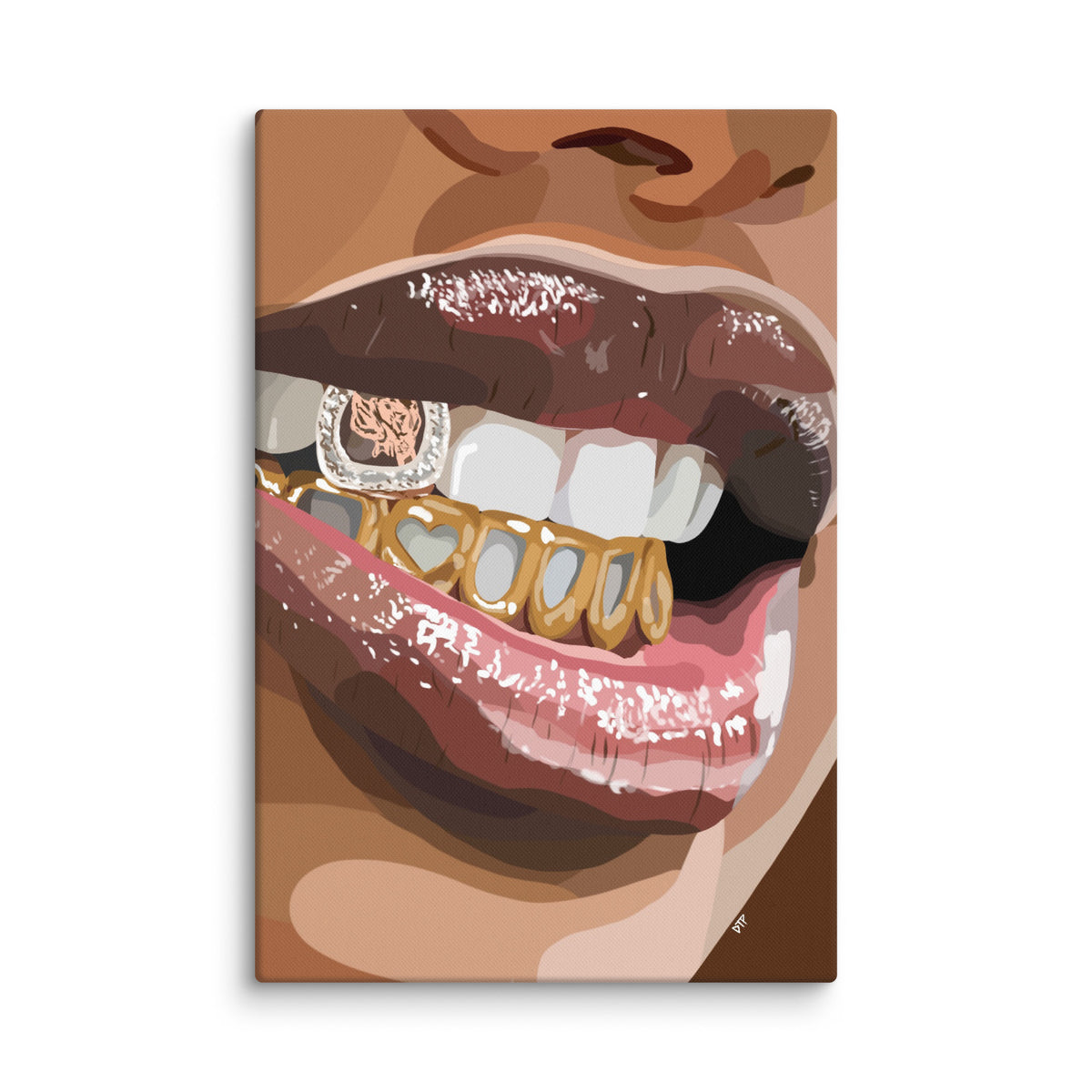 “Grillz II” Canvas