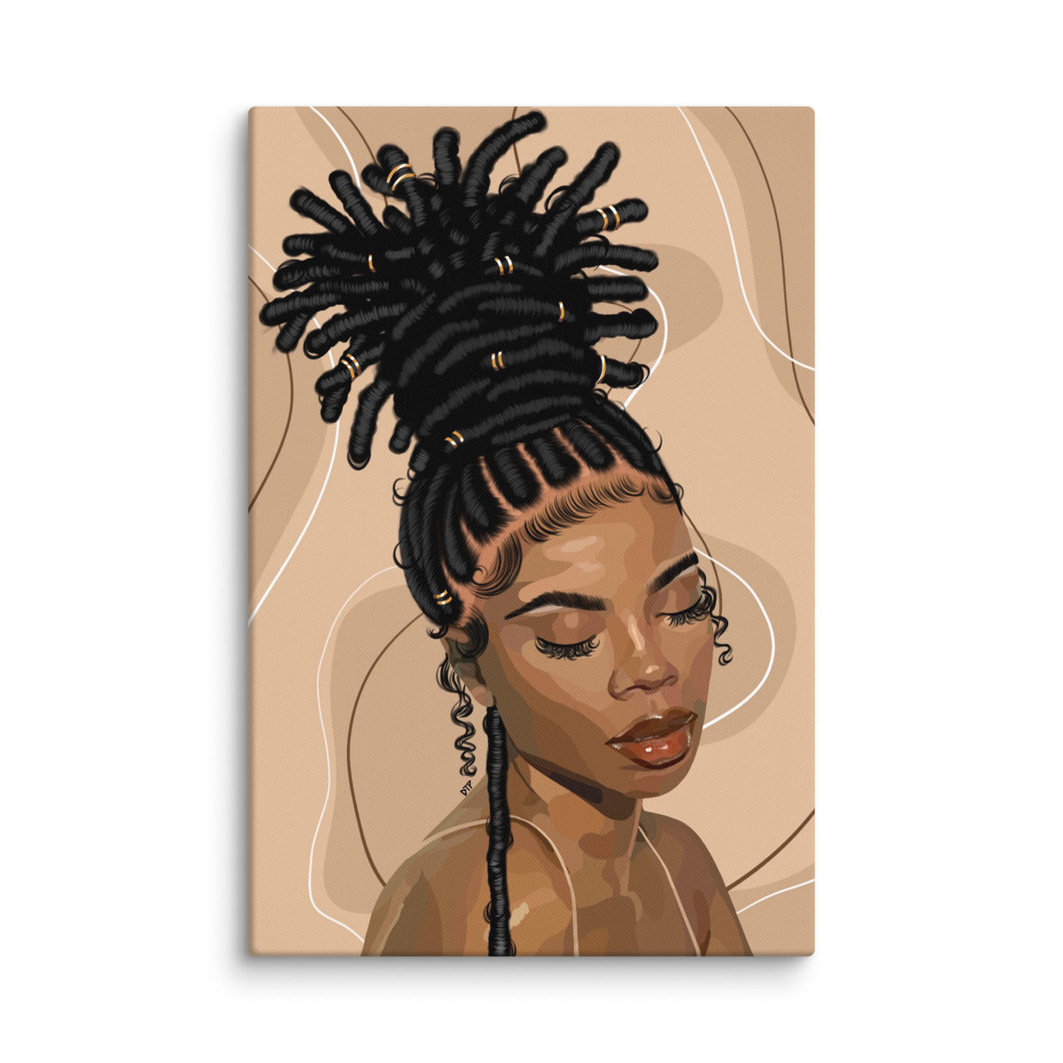 ‘Loc’d” Canvas
