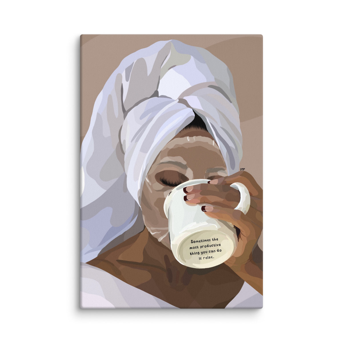 “Please Relax” Canvas