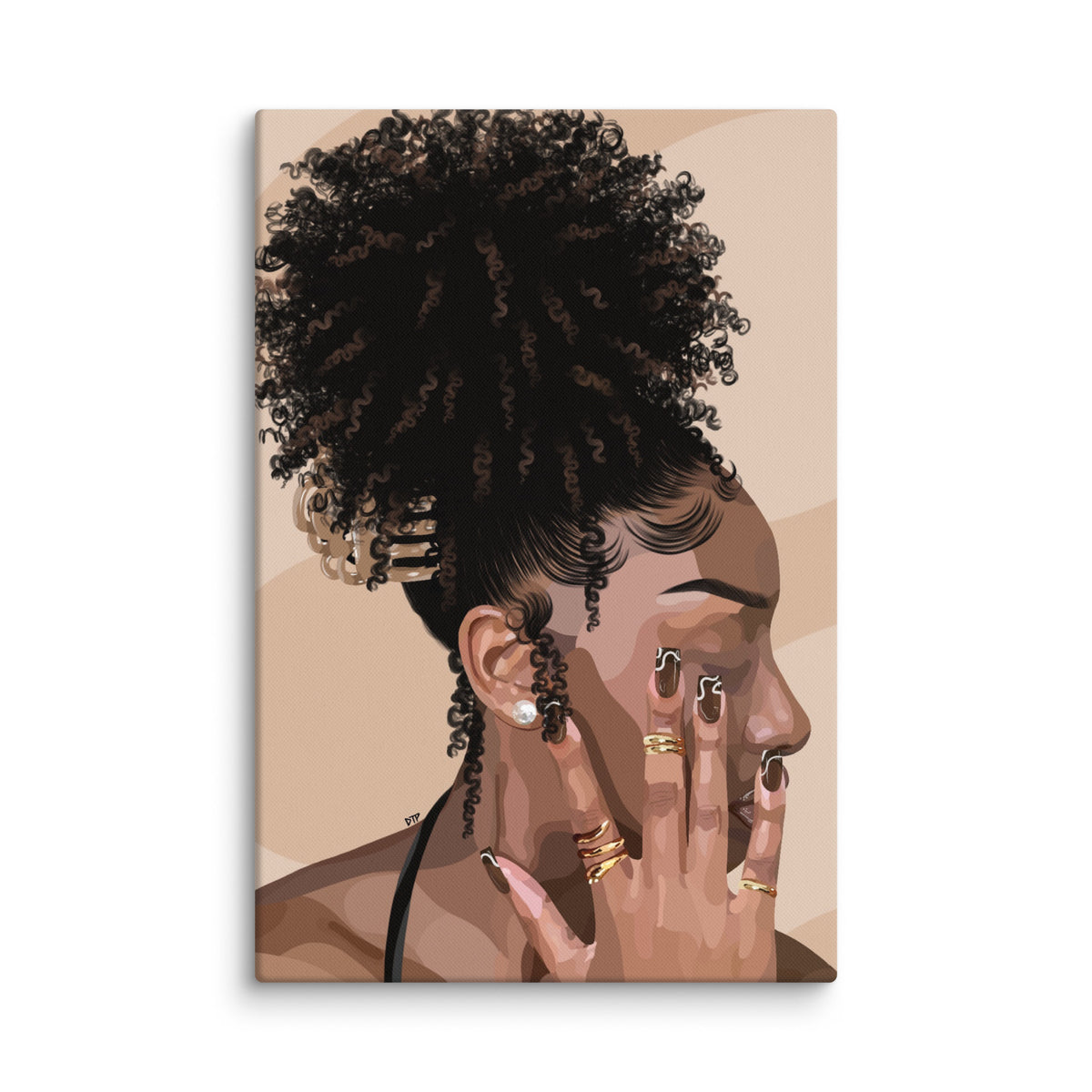 “Power Puff” Canvas