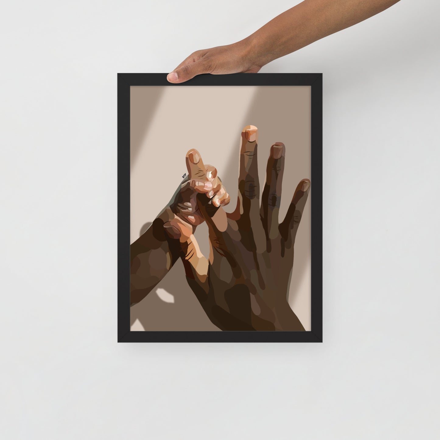 “My Keeper” Framed Print