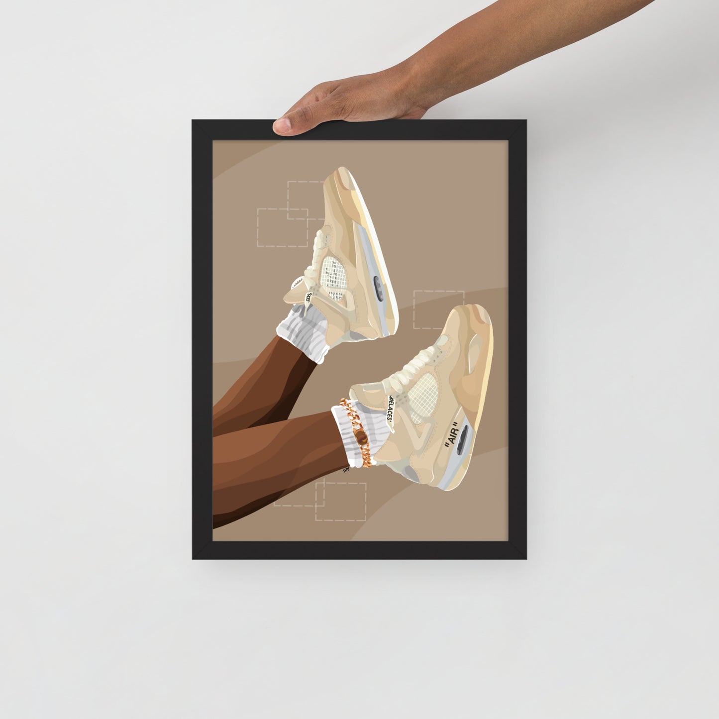 “Sailing” Framed print
