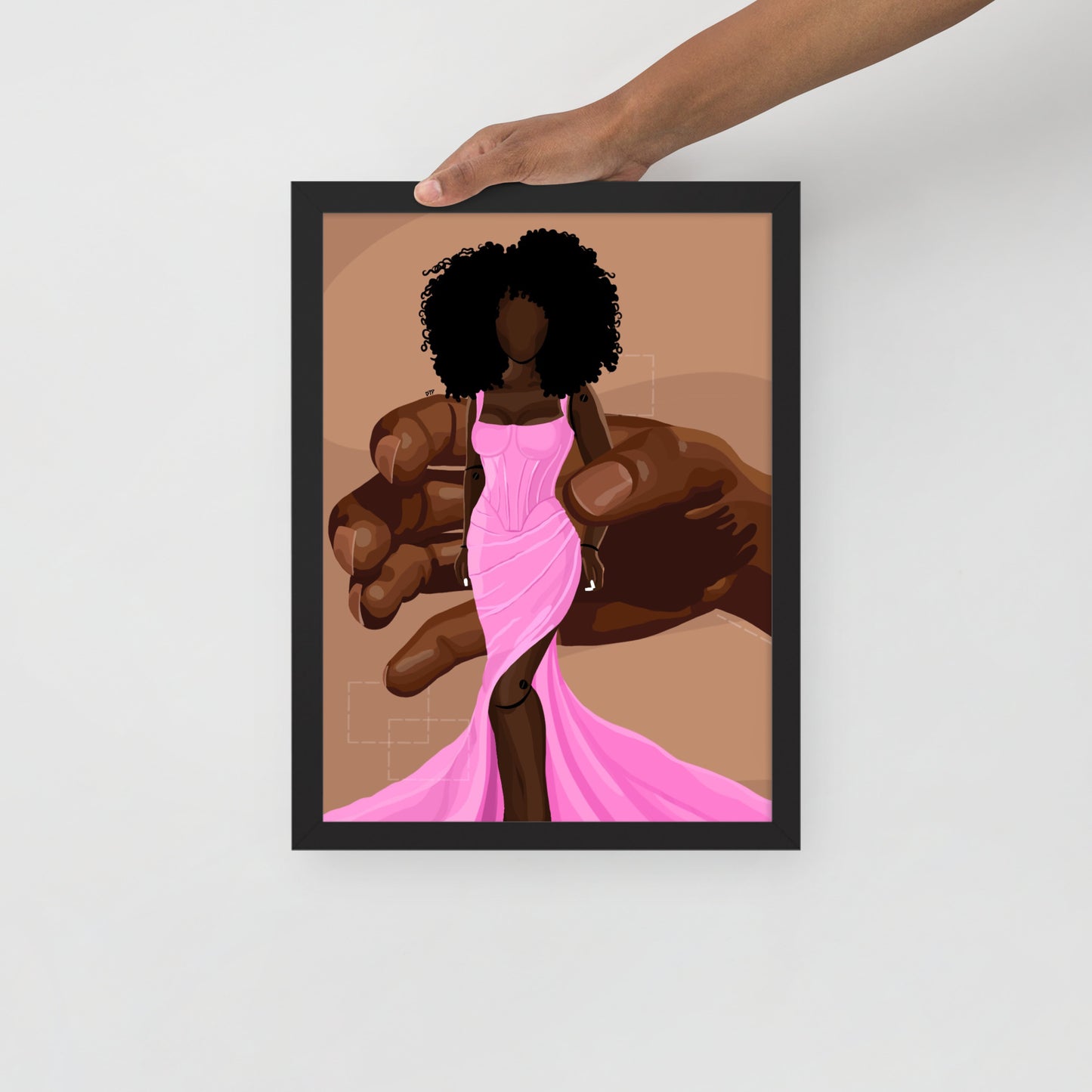 “A Doll” Framed print