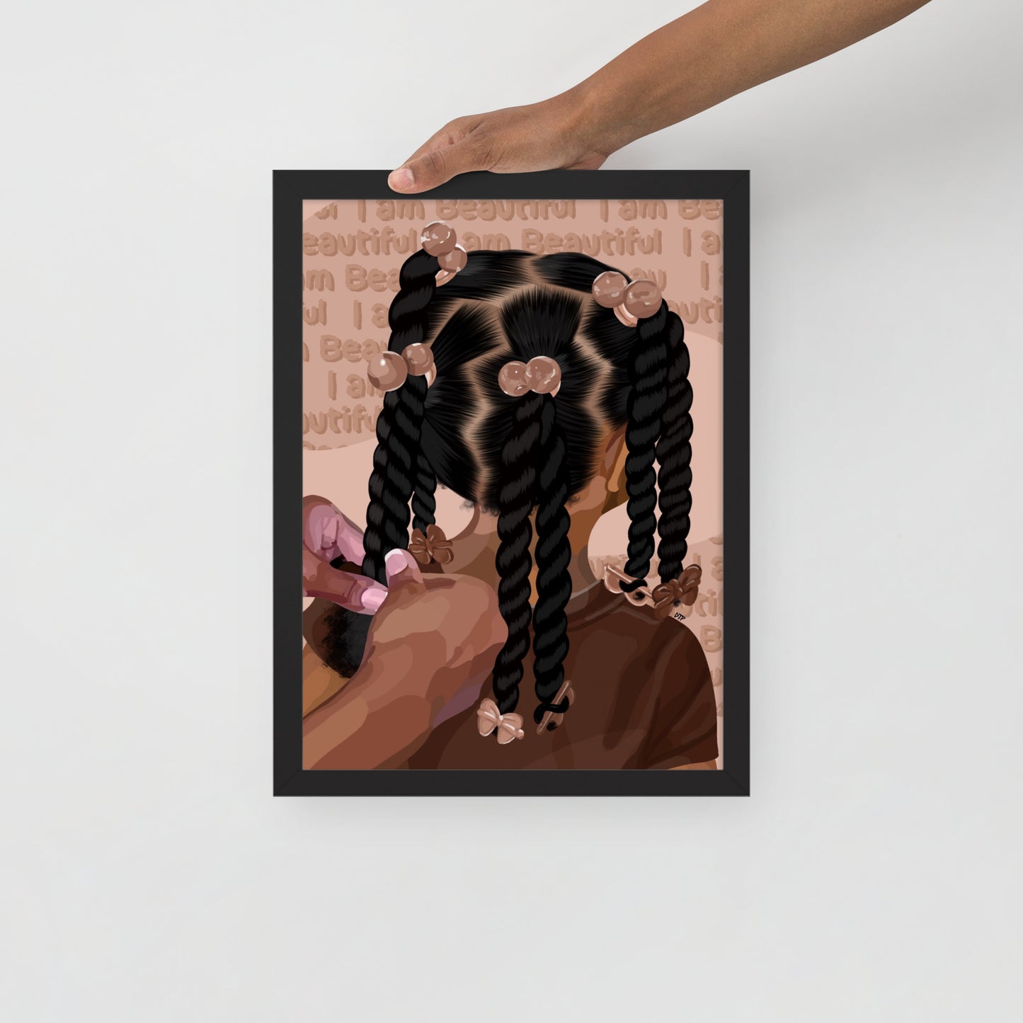 “Bbygirl” Framed print