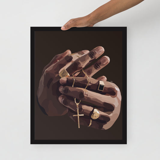 “Divine” Framed Print