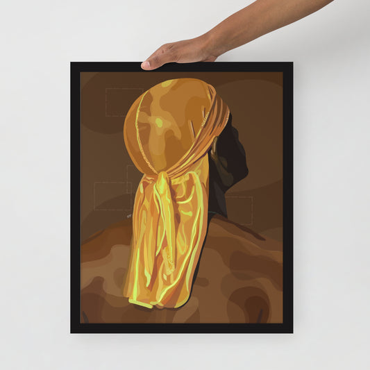 “Golden One” Framed print