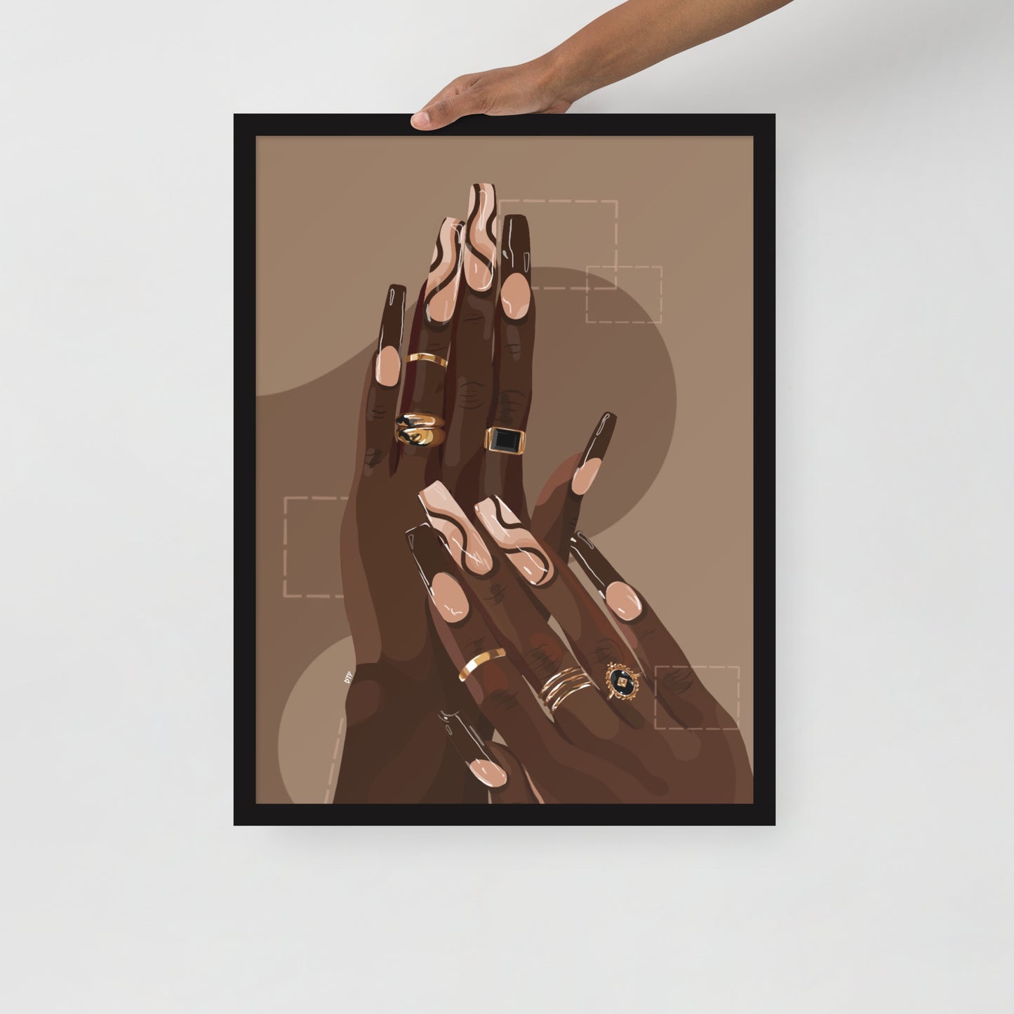 “Cinnamon” Framed print