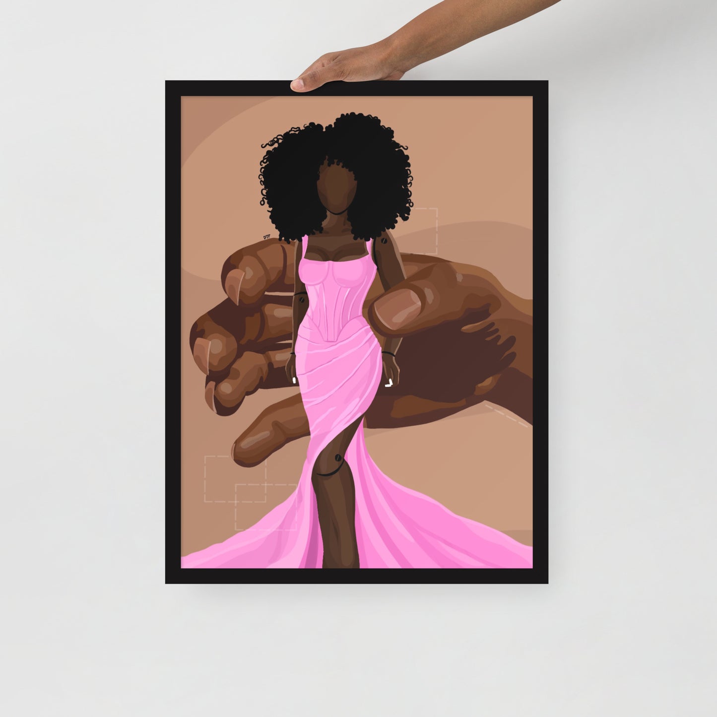 “A Doll” Framed print