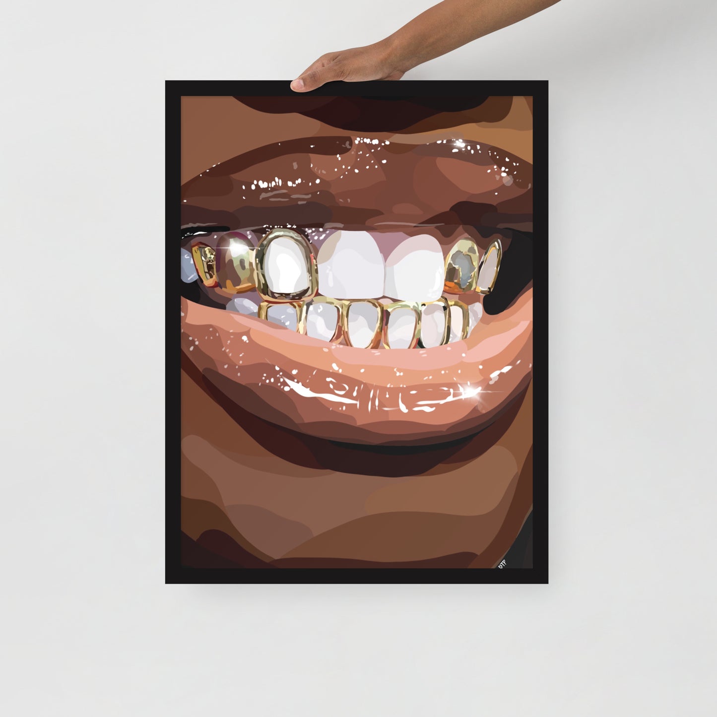 “Grillz Galore” Framed Print