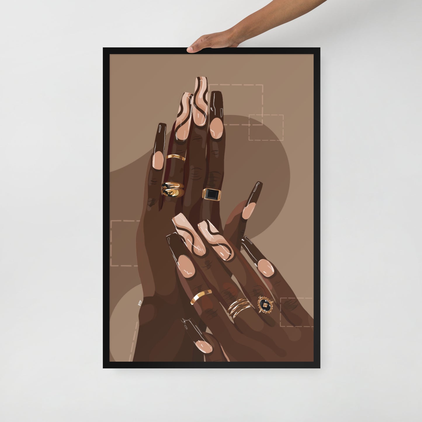 “Cinnamon” Framed print