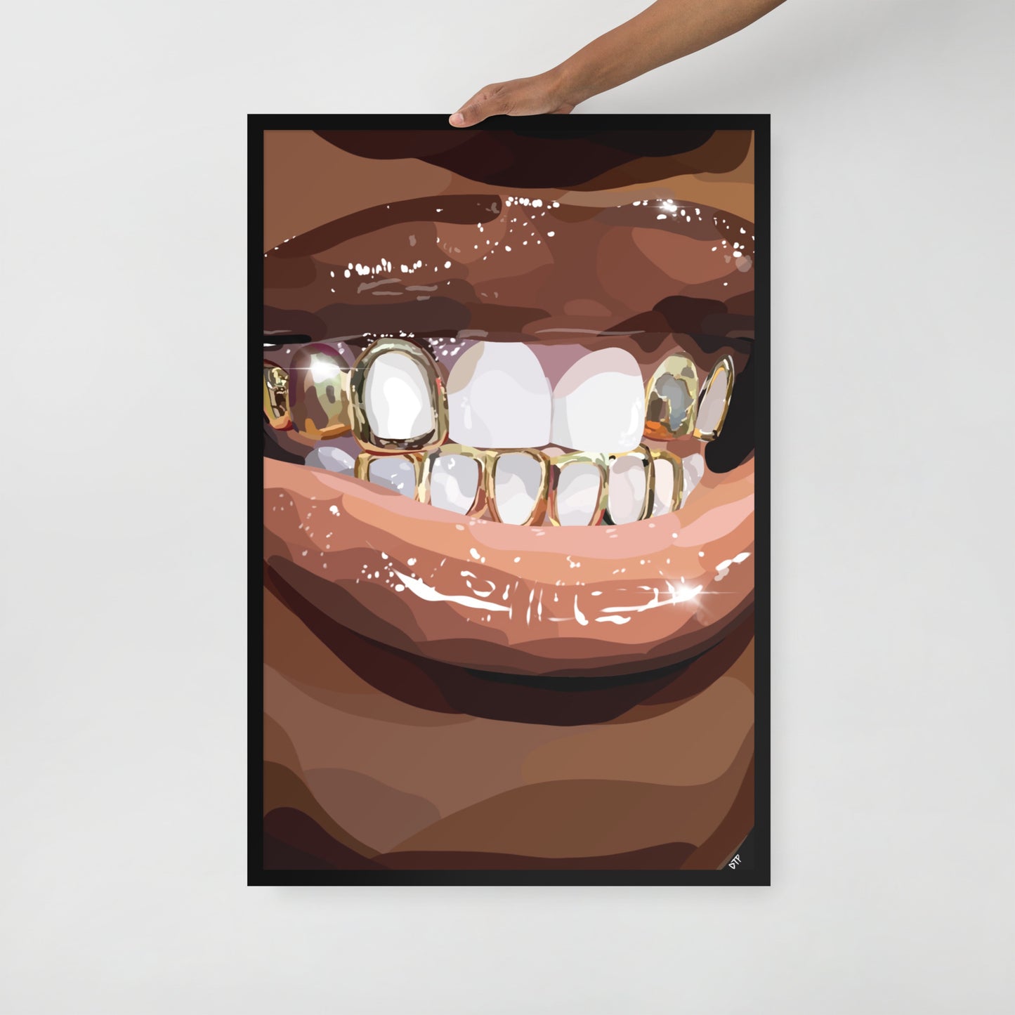 “Grillz Galore” Framed Print