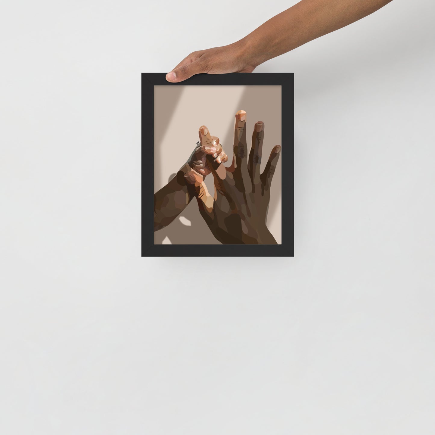 “My Keeper” Framed Print
