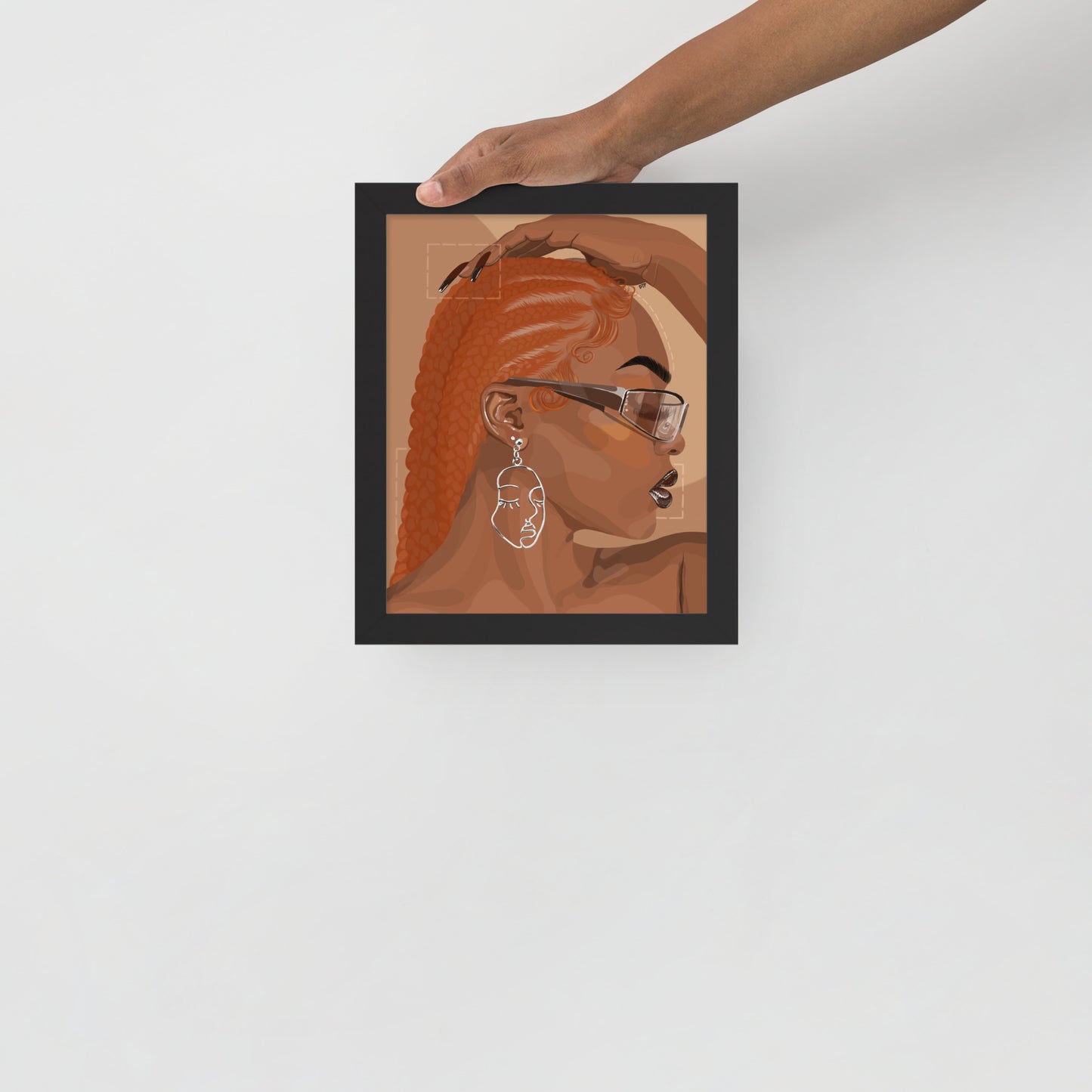 “Ginger” Framed print