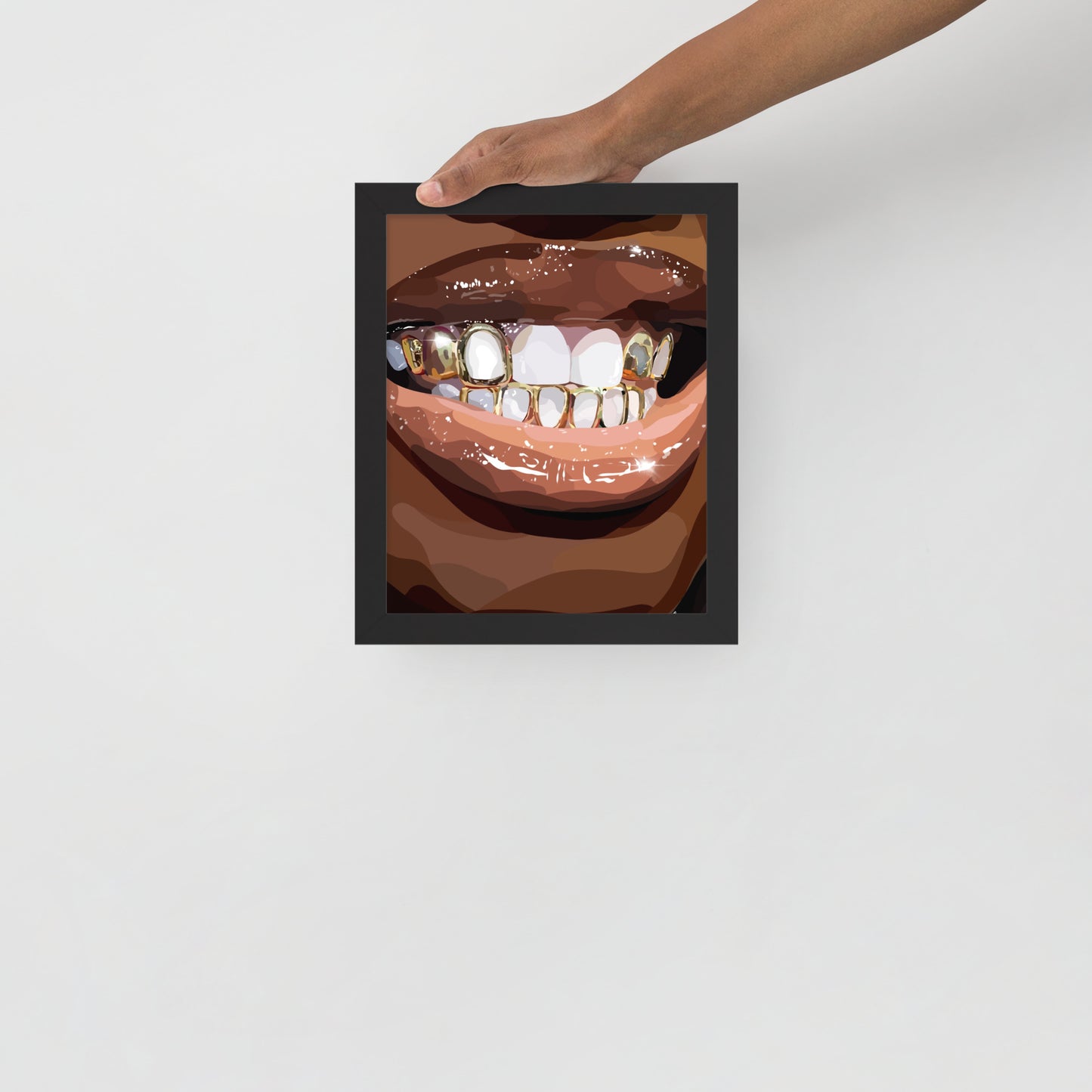 “Grillz Galore” Framed Print