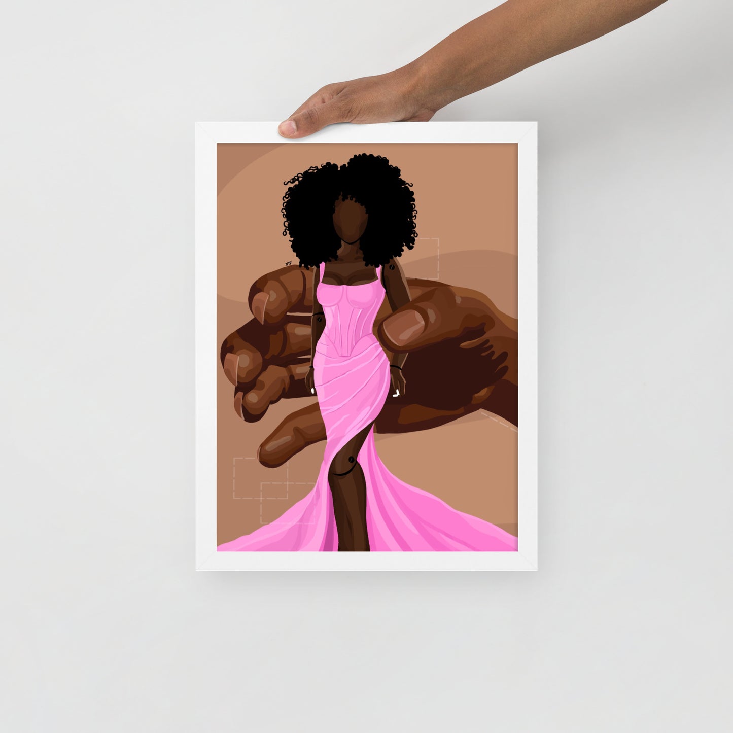 “A Doll” Framed print