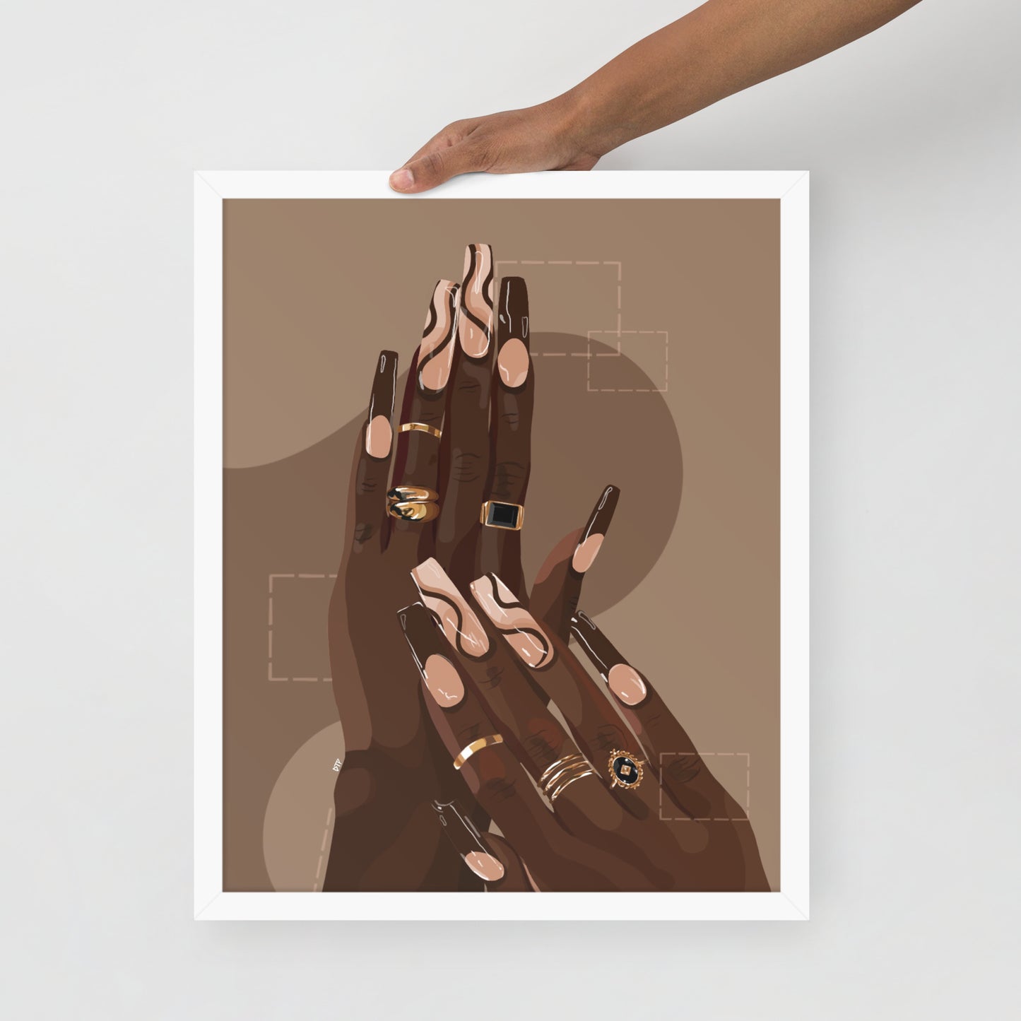 “Cinnamon” Framed print